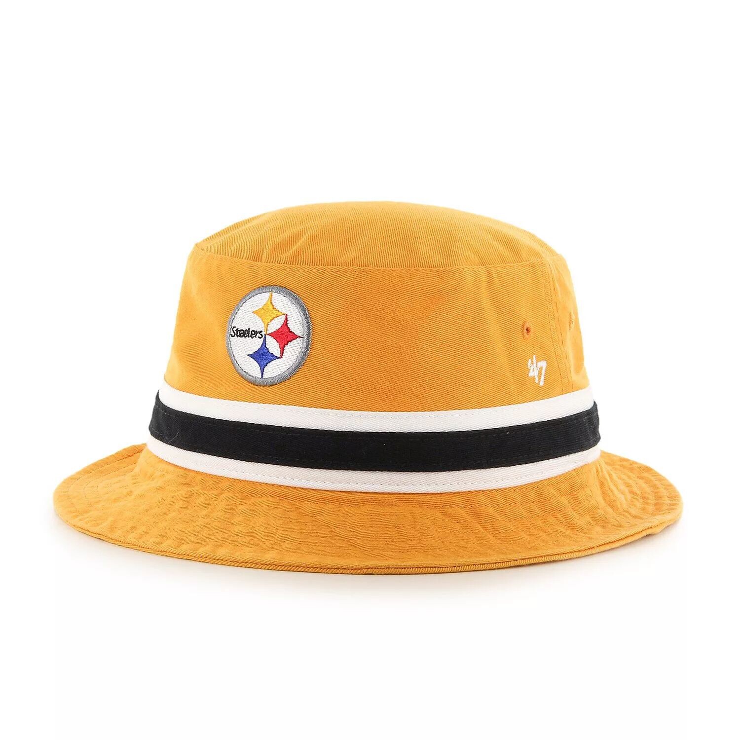 

Мужская панама в полоску '47 Gold Pittsburgh Steelers Gold