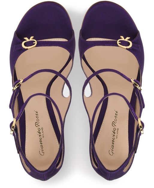 

Туманная сандалия Gianvito Rossi, фиолетовый