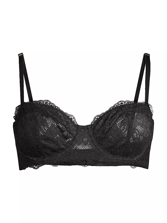 

Удлиненный бюстгальтер Sorento Demi Free People, черный