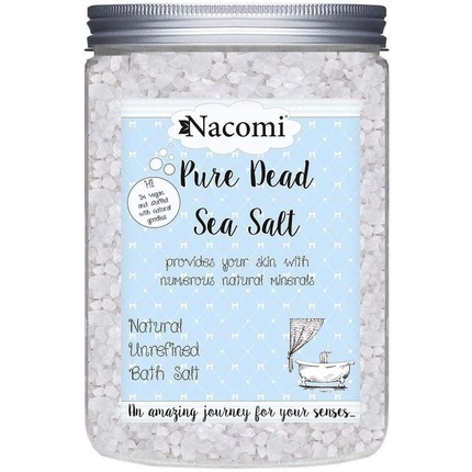 Натуральная соль для ванн Мертвого моря Pure 1400г, Nacomi