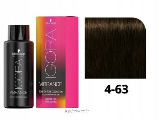 

Полуперманентная краска Igora Vibrance Schwarzkopf 4-63 (60 мл), Inna marka