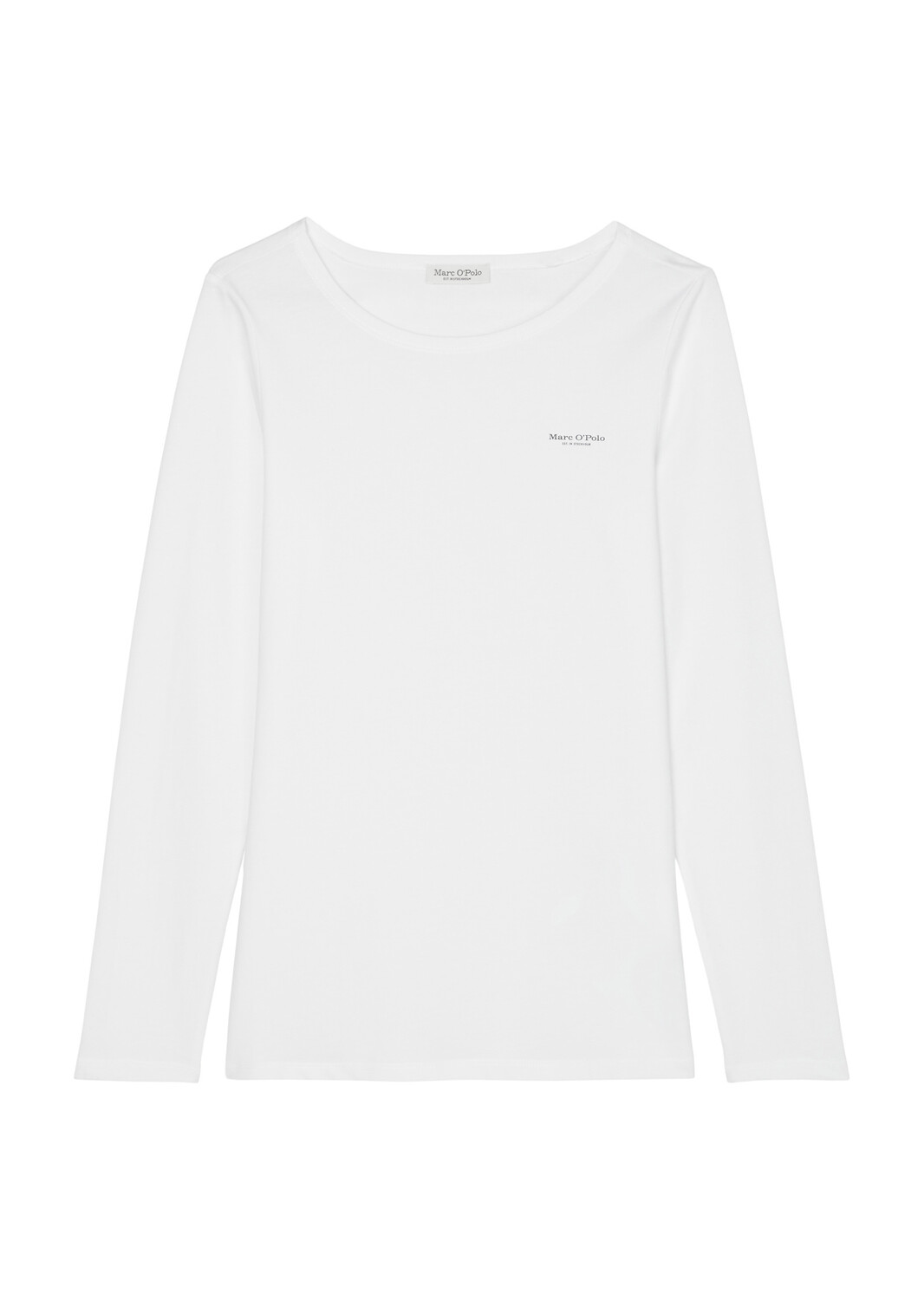 

Лонгслив Marc O'Polo regular, белый