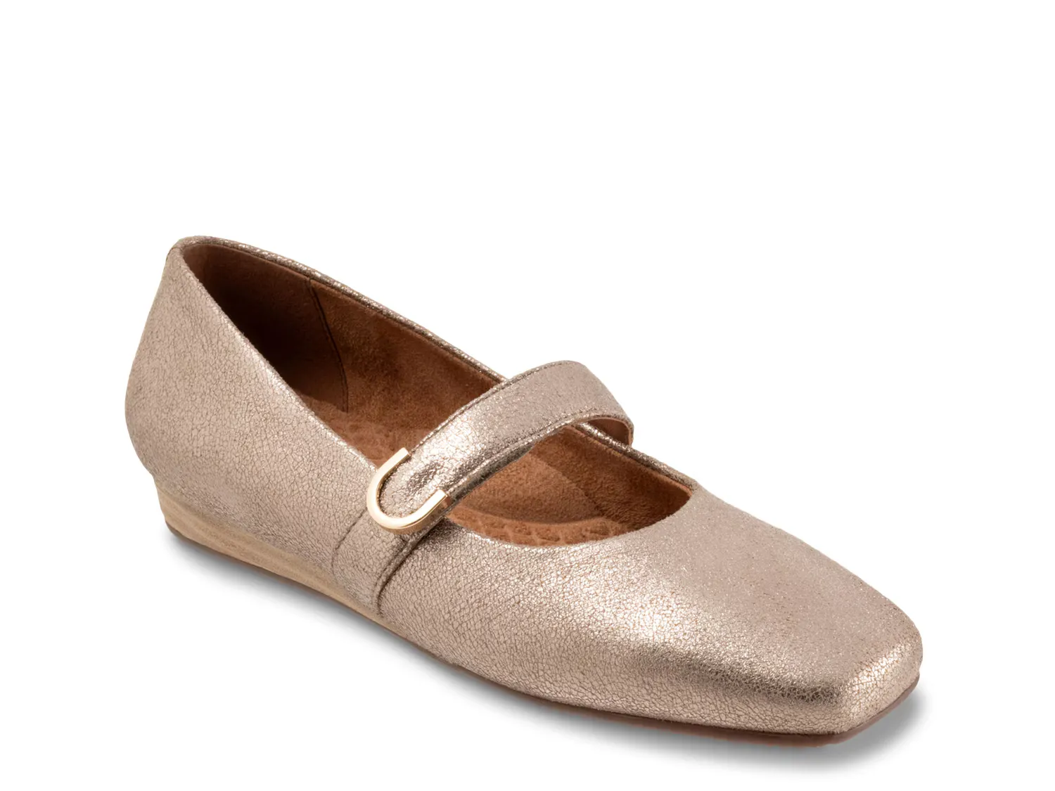 

Балетки Valdivia Mary Jane Flat Softwalk, цвет bronze