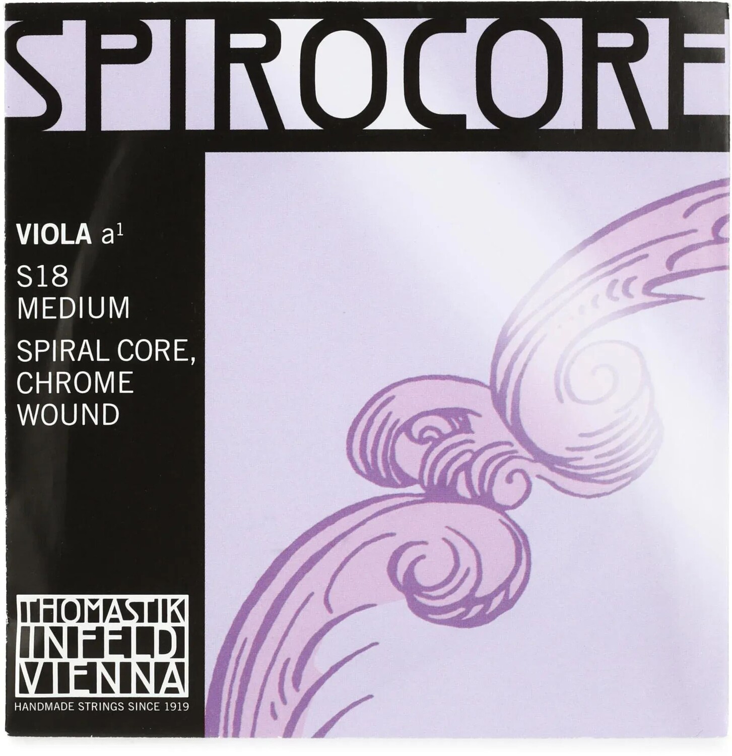 

Thomastik-Infeld S18 Spirocore Viola A Струна - размер 4/4 с хромированной обмоткой