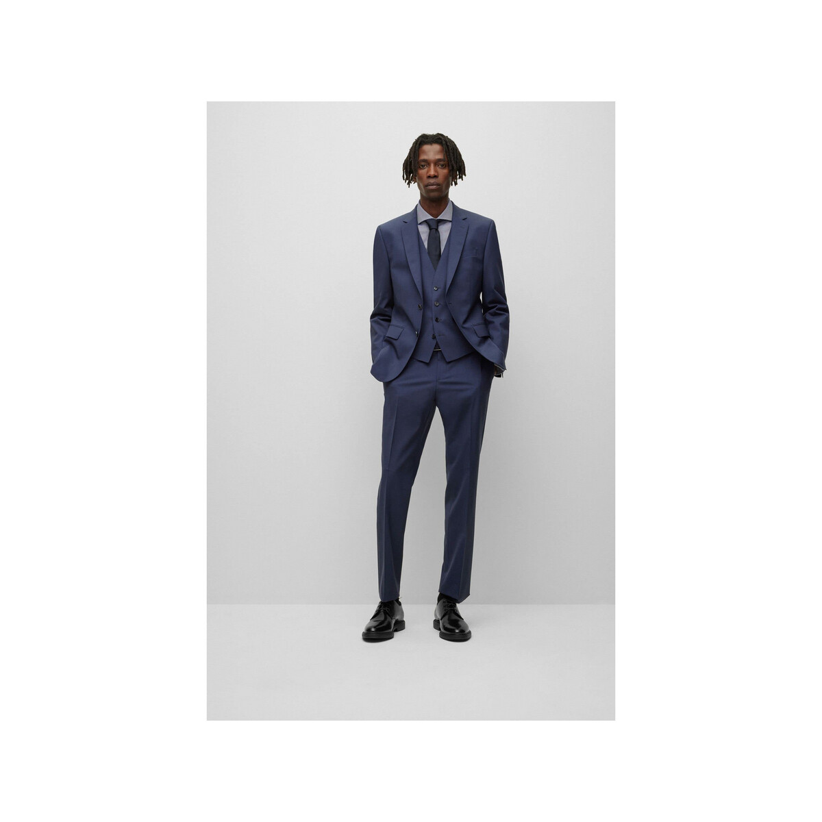 

Тканевые брюки Hugo Boss Stoffn, цвет uni