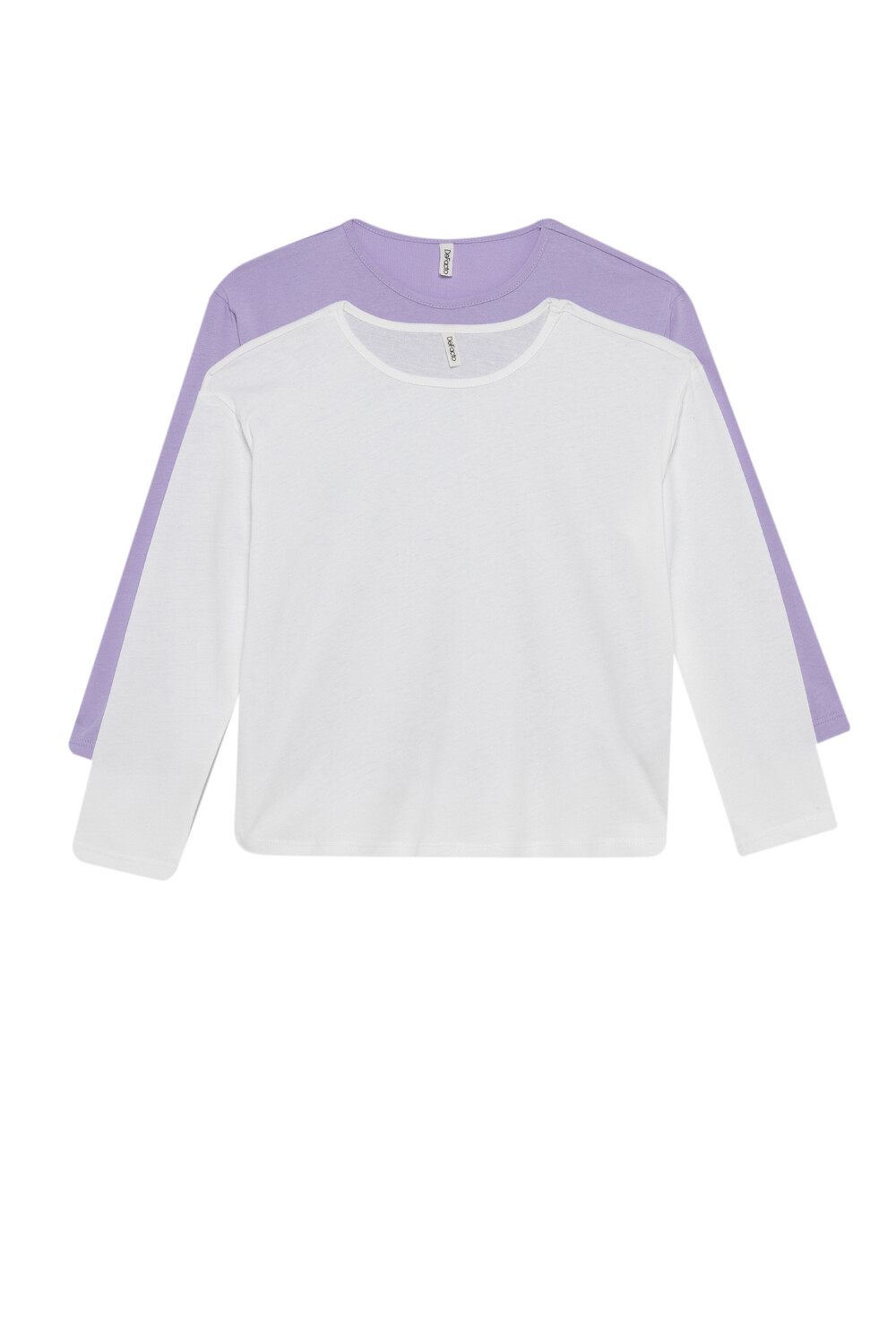 

Лонгслив DeFacto Langarmshirt REGULAR FIT (2 tlg.), разноцветный