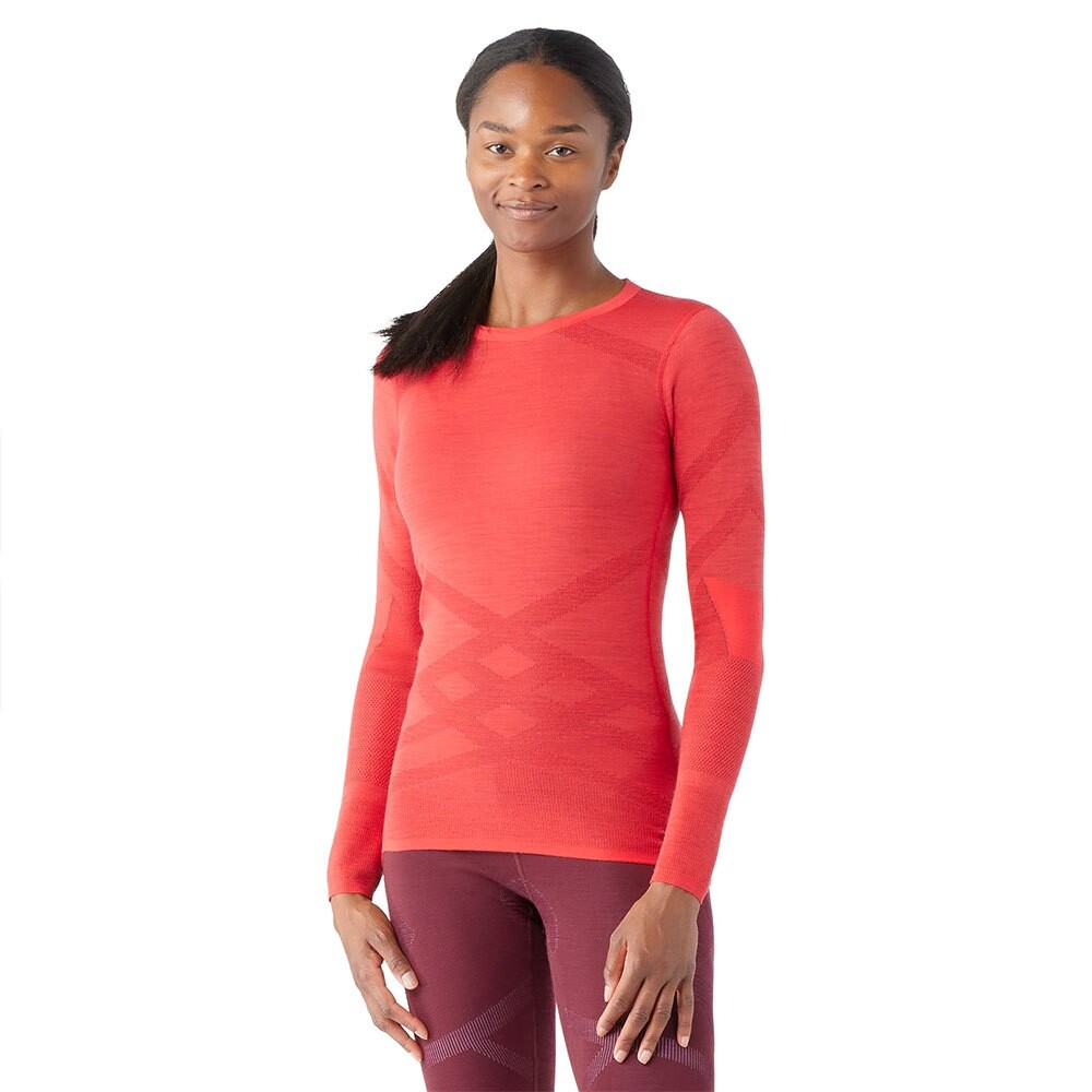 

Базовый слой Smartwool Intraknit Merino 200 Crew, красный