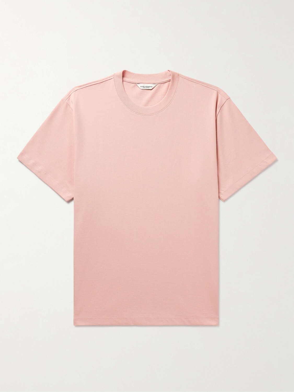 

Футболка Pima из хлопкового джерси CLUB MONACO, розовый
