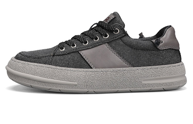 

Кроссовки Jeep Skateboarding Shoes Men Low-top Black, черный