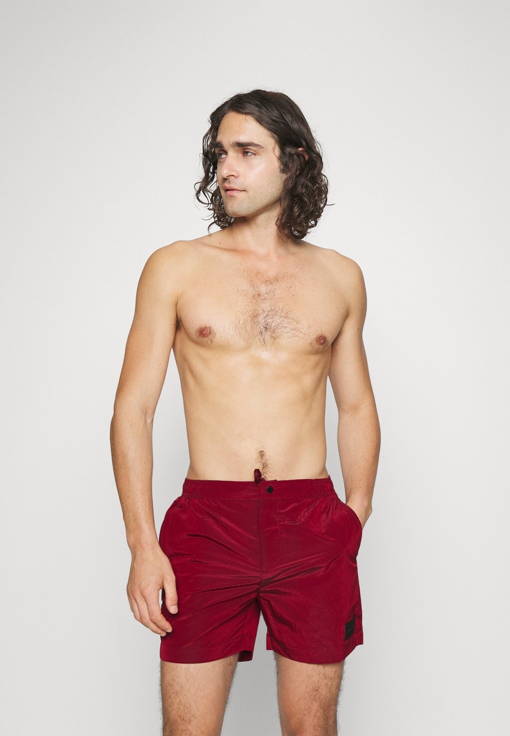 

Шорты для плавания Medium Tailored Calvin Klein Swimwear, красный