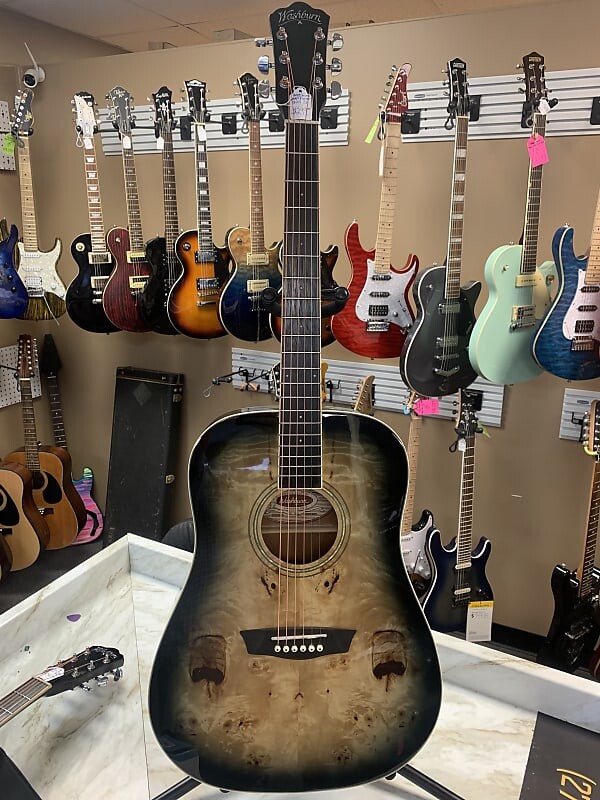 

Акустическая гитара Washburn DGDBD-U DEEP FOREST BURL D Black