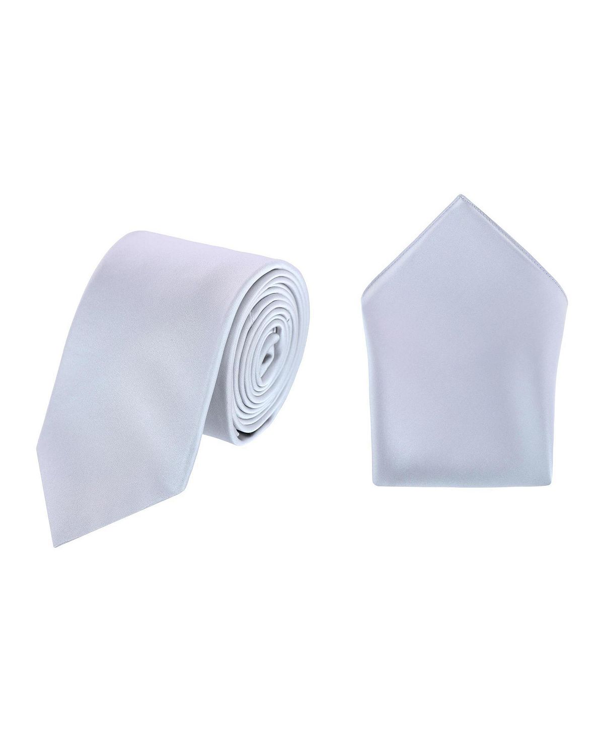 Комбинация однотонного шелкового галстука Sutton и нагрудного платка TRAFALGAR