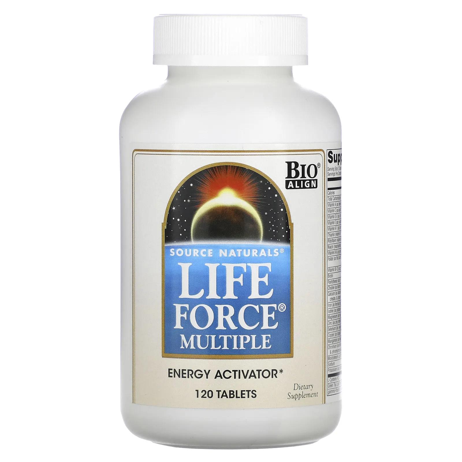 Source Naturals Life Force Multiple 120 таблеток source naturals life force multiple 120 таблеток