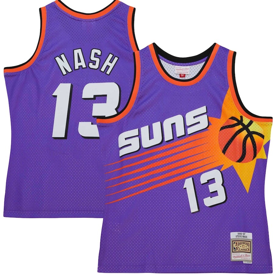 

Джерси Mitchell & Ness Phoenix Suns, фиолетовый