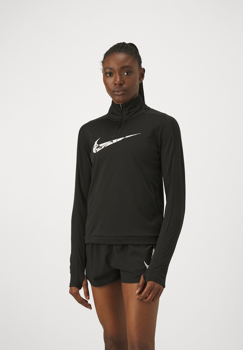 

Рубашка с длинным рукавом Nike, цвет black/white