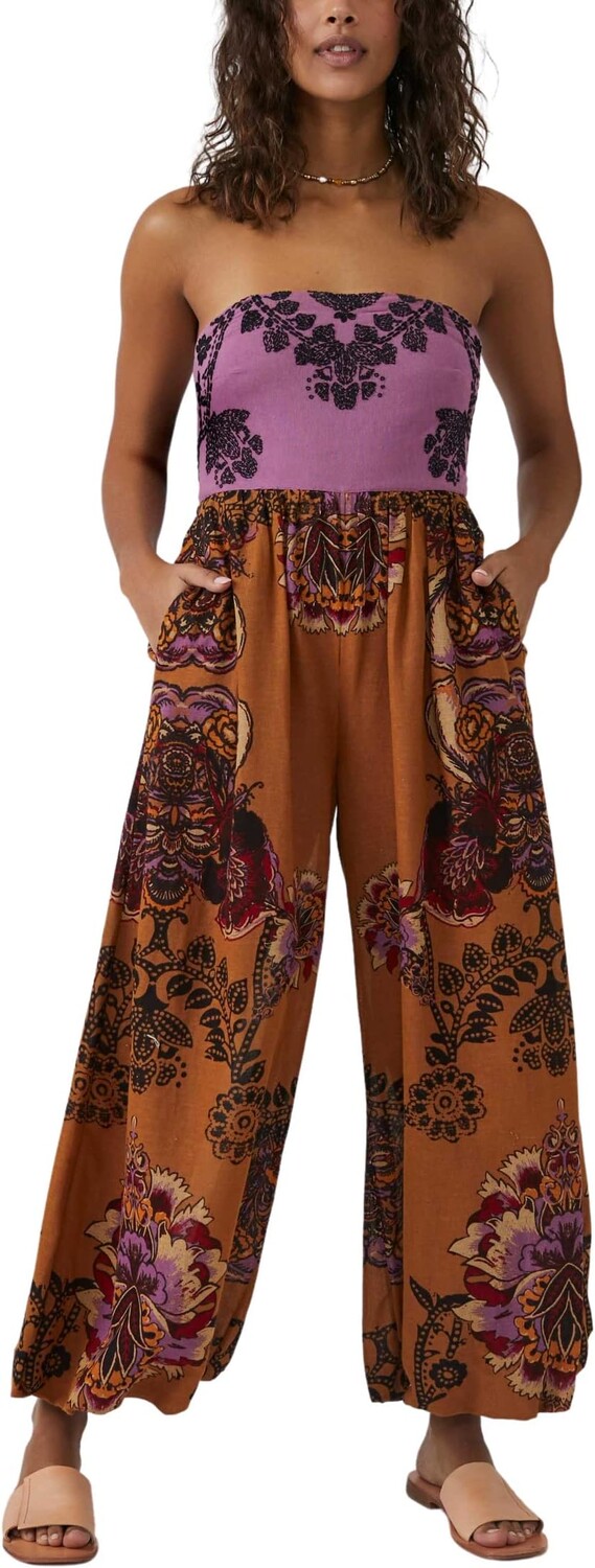 

Комбинезон Indio Sun Free People, цвет Golden Combo