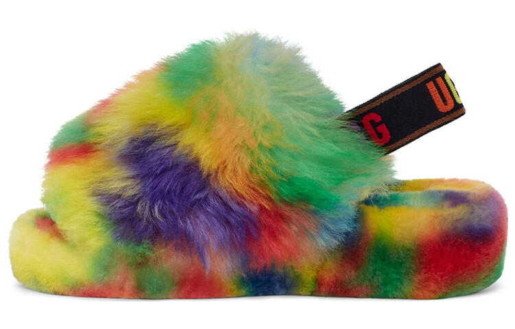 

Шлепанцы Ugg FLUFF YEAH женские