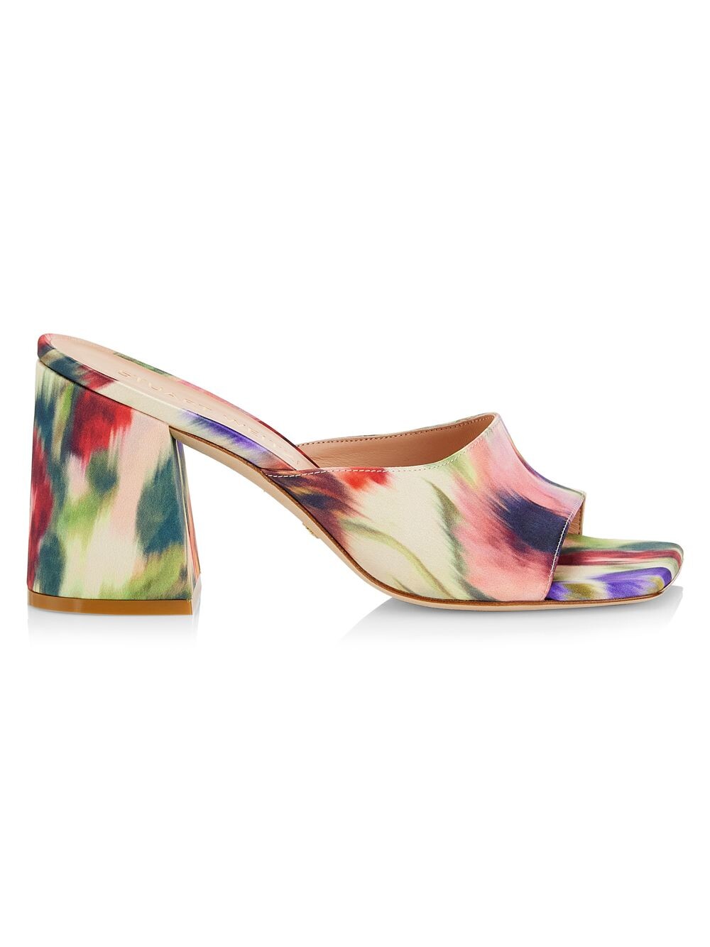 

Кожаные босоножки на блочном каблуке Tia 85MM Stuart Weitzman