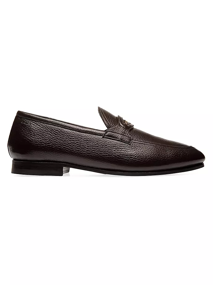 

Лоферы Pesek с плюмовым принтом Bally, коричневый