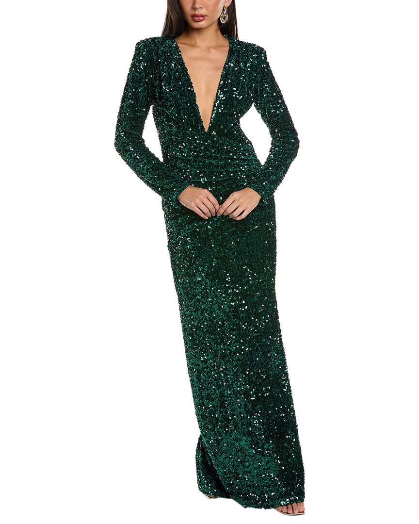 

Платье с вышивкой SHO от Tadashi Shoji SHO BY TADASHI SHOJI, зеленый
