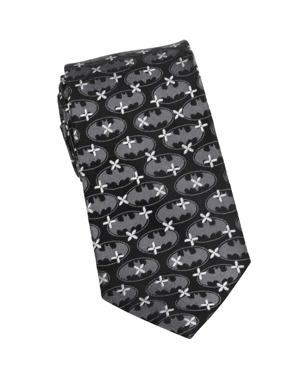 

Шелковый галстук DC Comics Batman Cross Cufflinks, Inc., черный