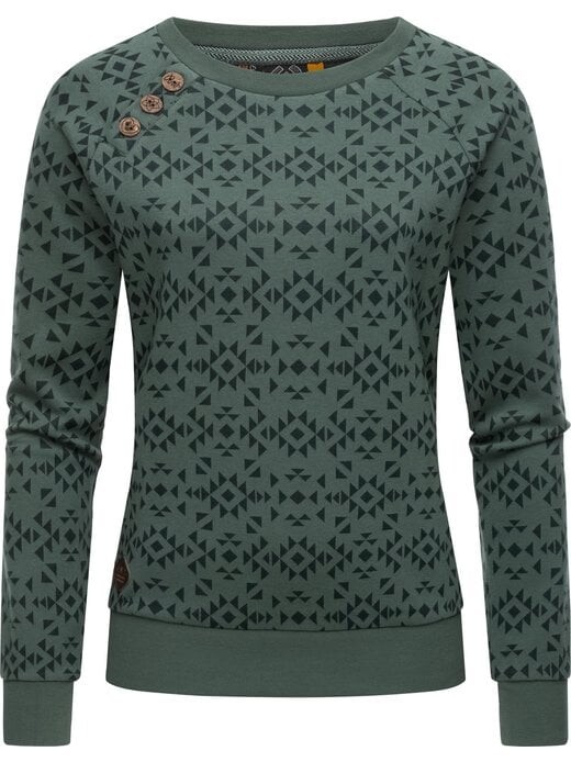 

Свитер с круглым вырезом darria aztec Ragwear, зеленый