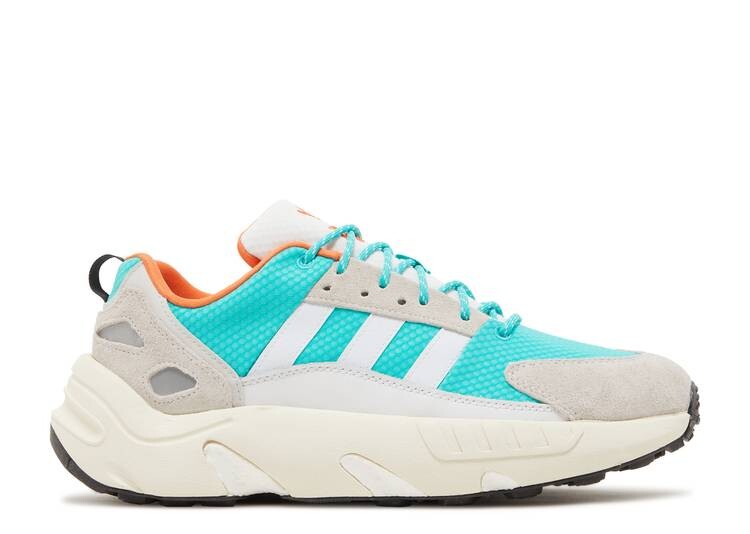 Кроссовки Adidas ZX 22 'WHITE SEMI MINT RUSH', белый футболка ha4056 adidas bteamgt semi mint rush 134