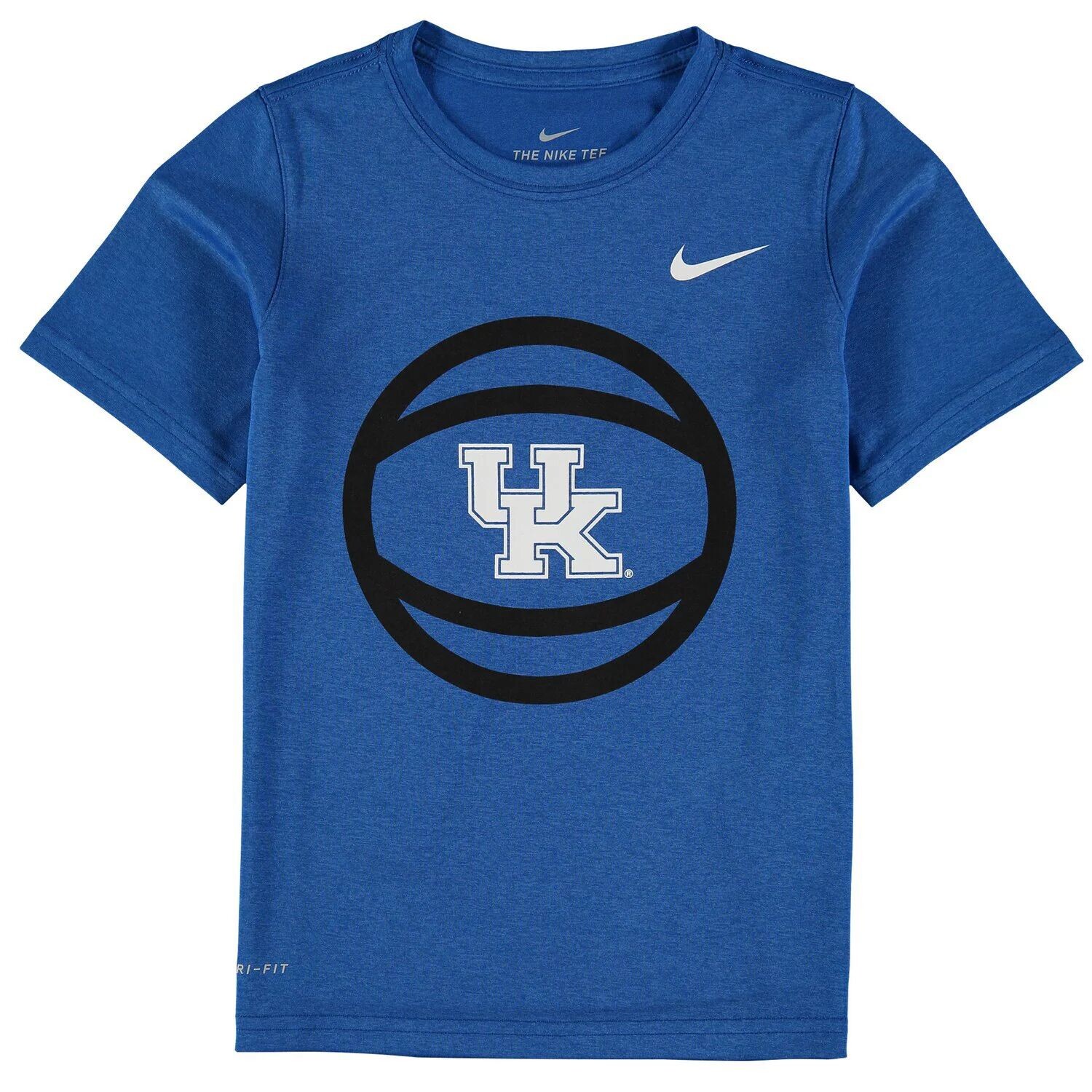 

Молодежная футболка Nike Royal Kentucky Wildcats Basketball с логотипом Performance Nike