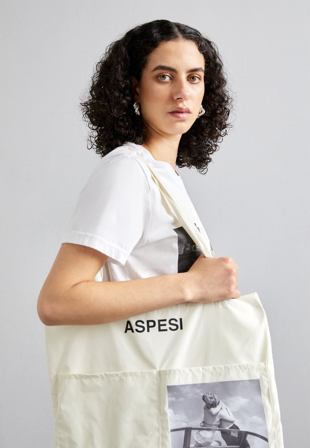 

Сумка для покупок UNISEX ASPESI, белый
