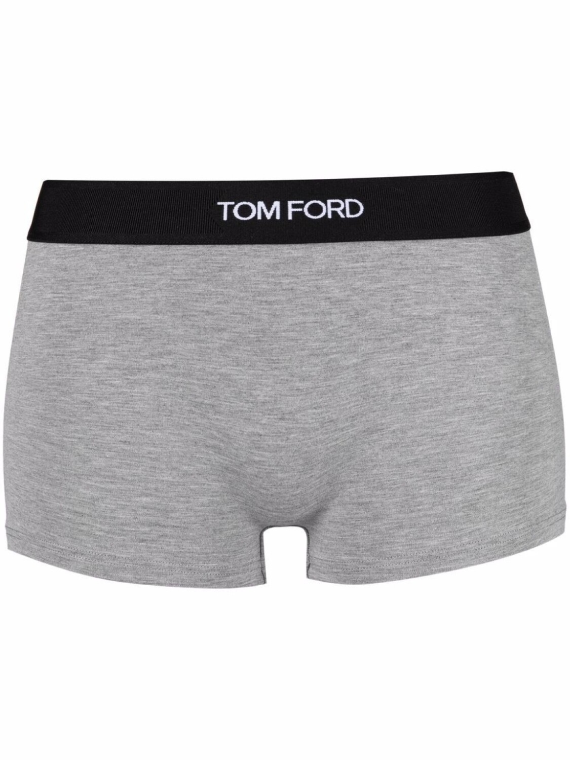 

TOM FORD трусы-брифы с вышитым логотипом, серый