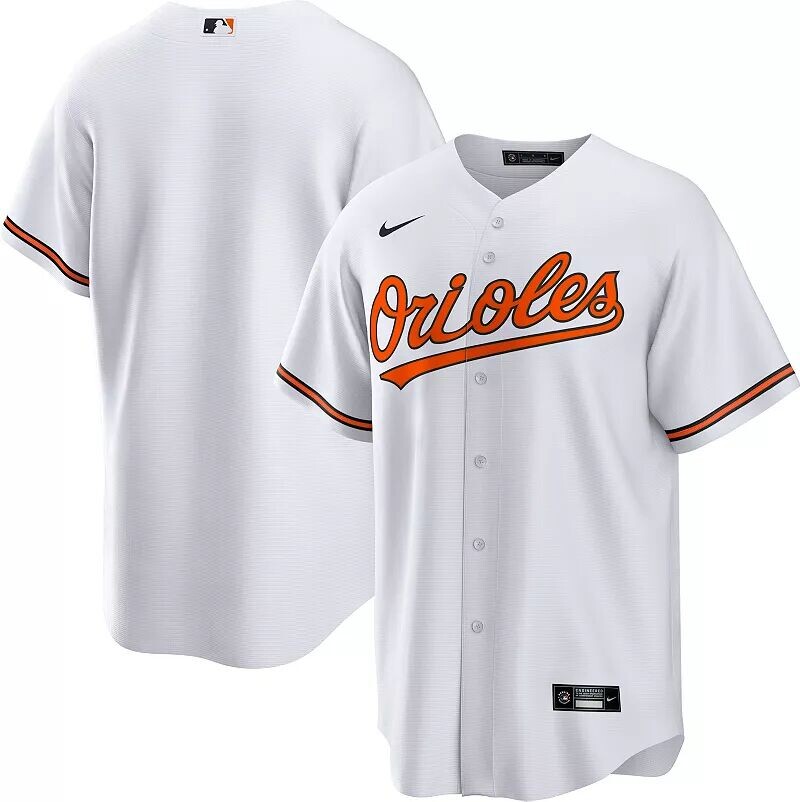 

Мужское джерси Nike Baltimore Orioles Blank White Home Cool Base