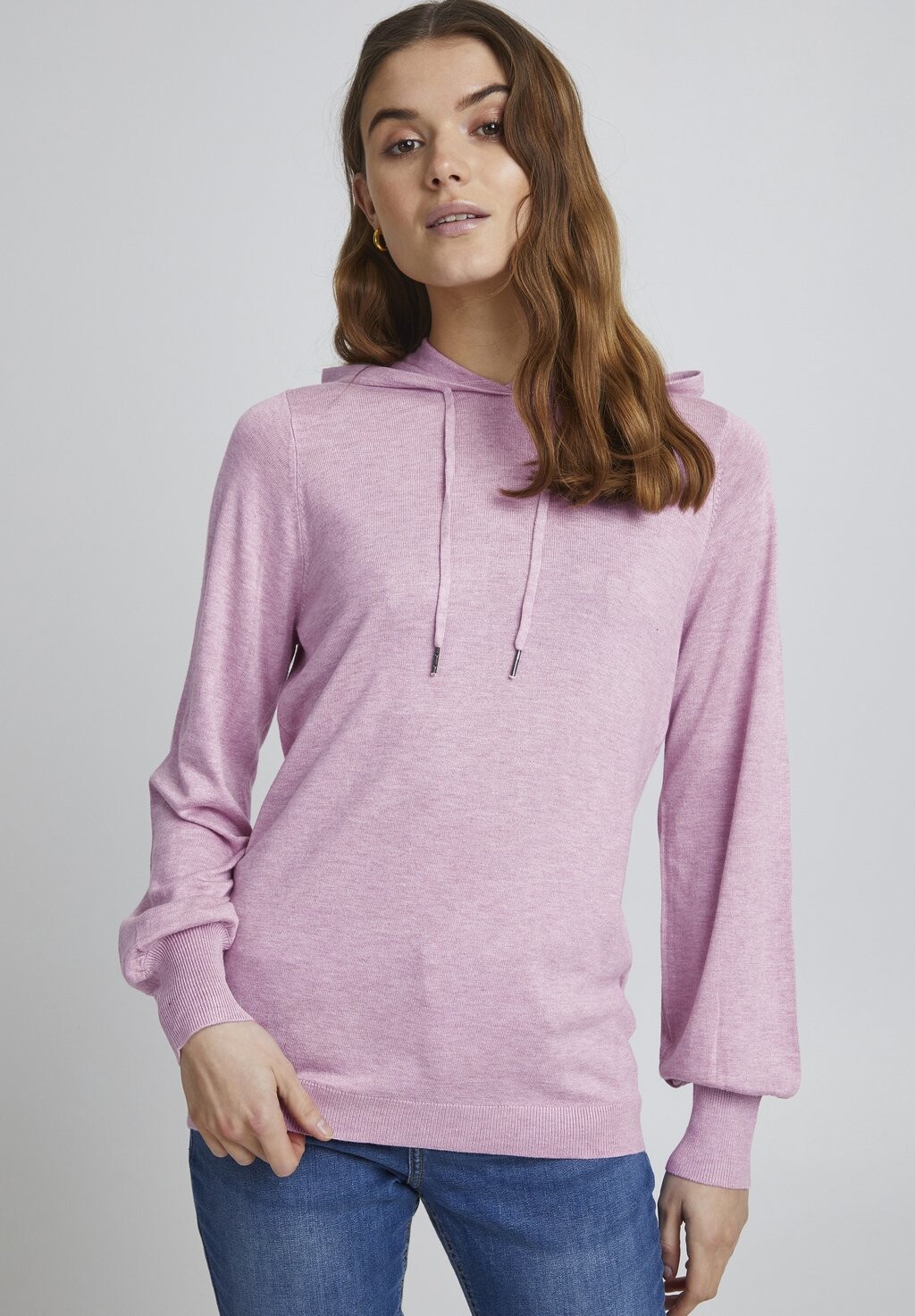 

Толстовка b.young ДЖЕМПЕР С ХУДИ BYMMPIMBA, цвет mauve mist melange