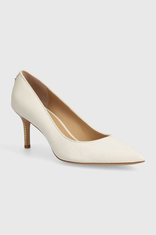 

Кожаные туфли Lanette на высоком каблуке Lauren Ralph Lauren, белый