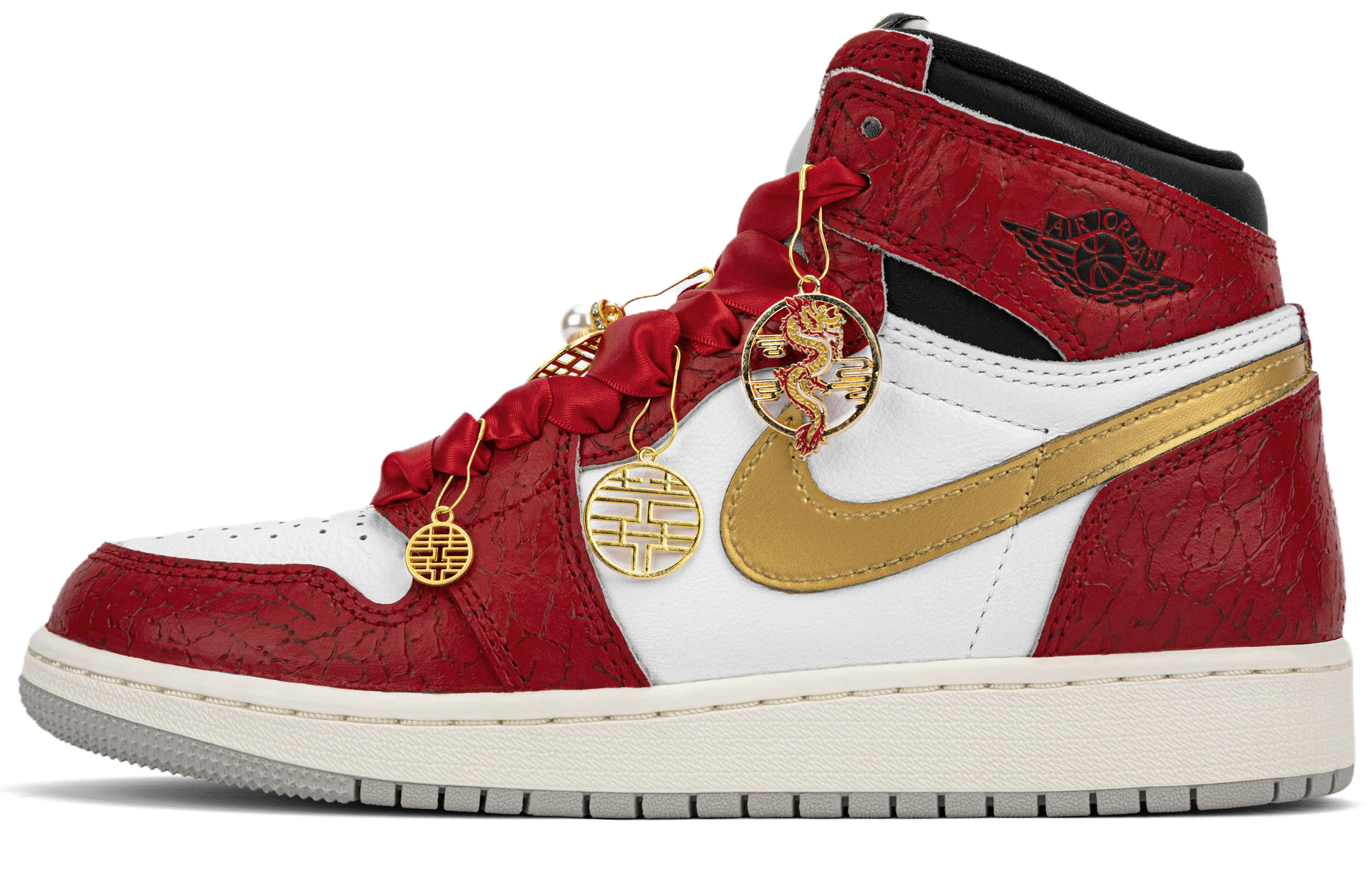 

Jordan Air Jordan 1 Vintage Баскетбольные кроссовки унисекс, Red