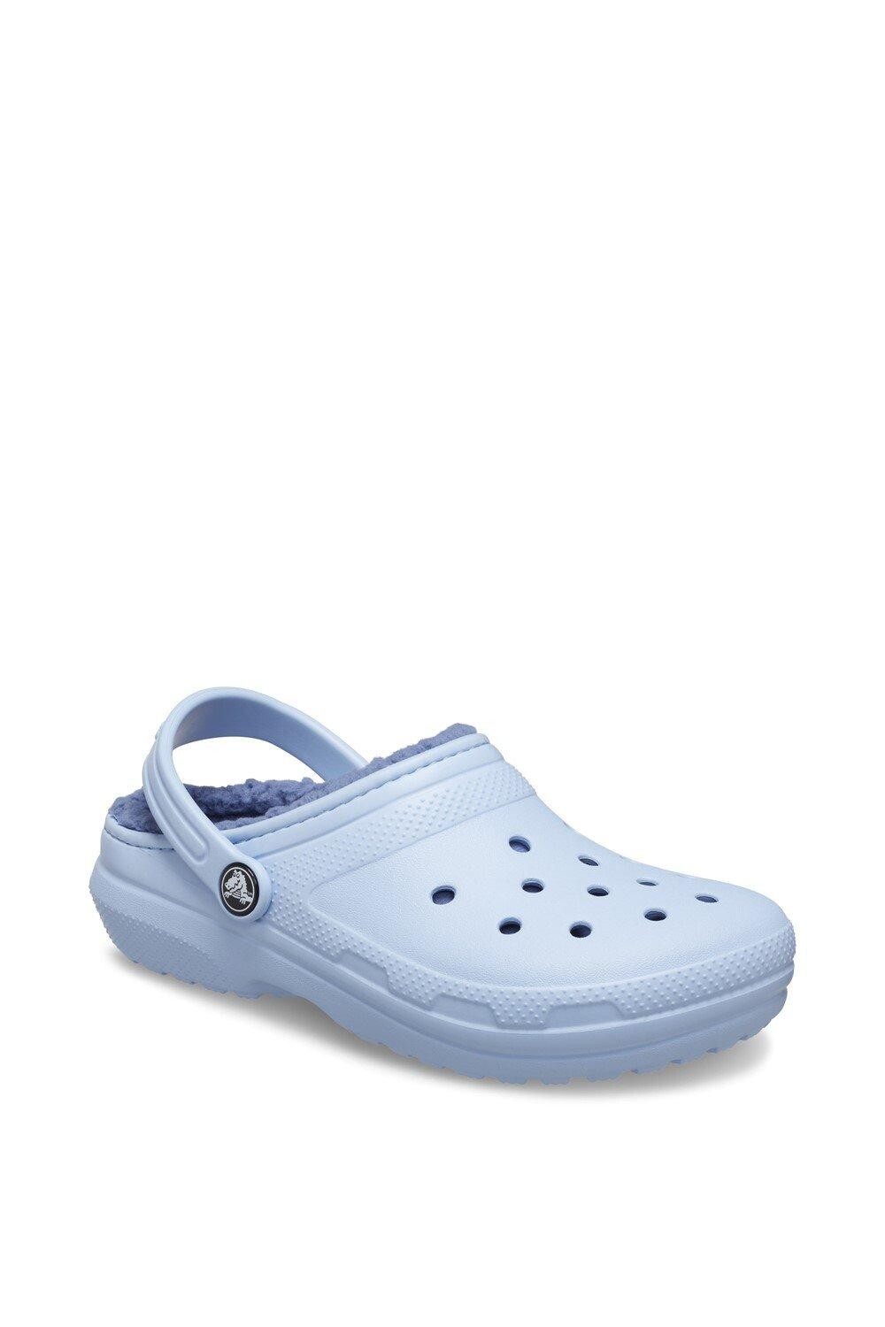 Классические сабо на подкладке Crocs, синий