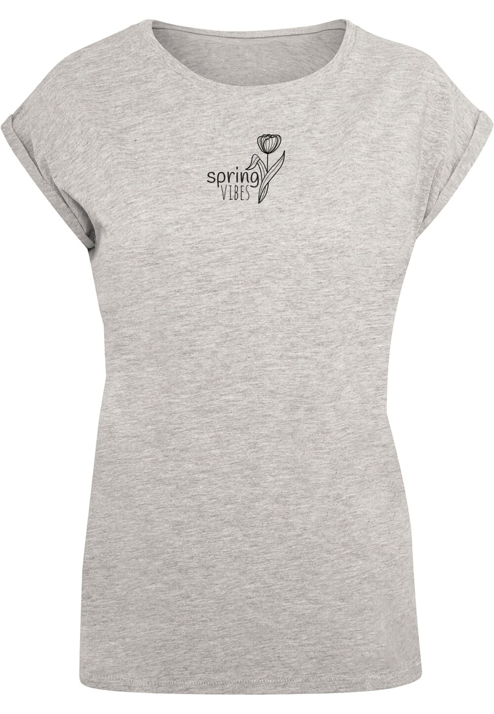 Рубашка Merchcode Spring - Vibes, пестрый серый