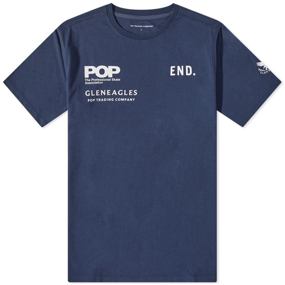 

Pop Trading Company x Gleneagles от END. Футболка тура