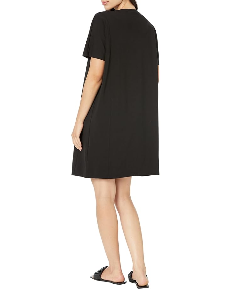 

Платье Eileen Fisher Dolman Sleeve Dress, черный