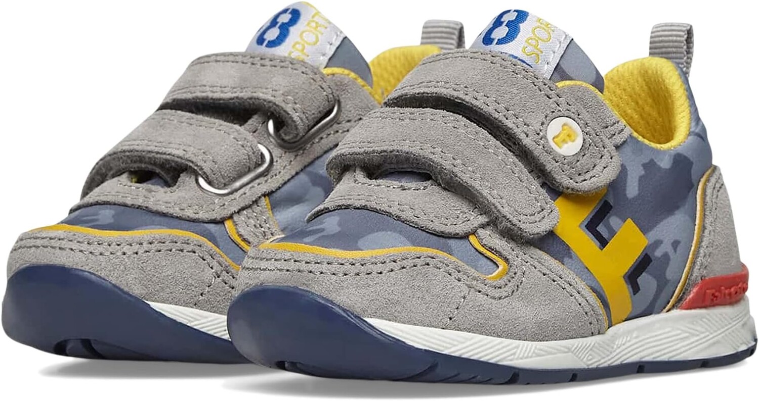 

Кроссовки Naturino Falcotto Hack VL AW22, цвет Grey/Yellow