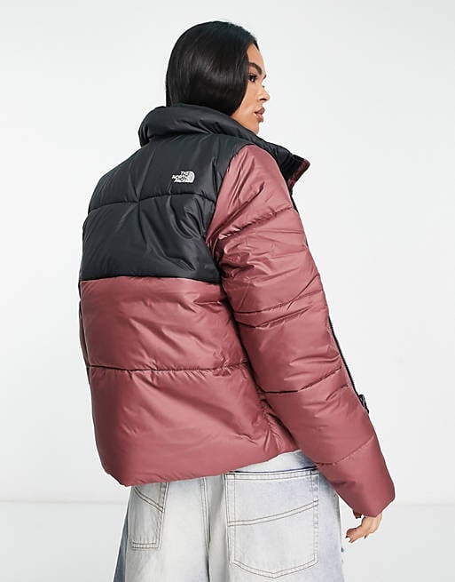 

Розовый пуховик The North Face Saikuru