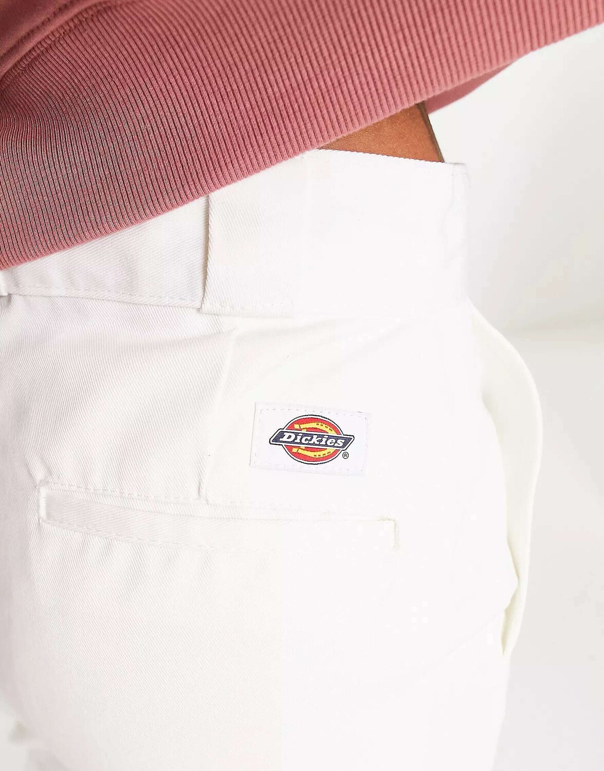 

Белые укороченные брюки Dickies Phoenix, Белый