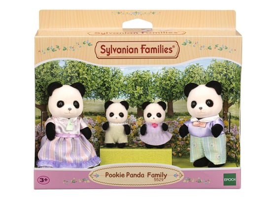 Sylvanian Families, коллекционные фигурки, набор «Семейство панд» sylvanian families семья белок 3136 4172