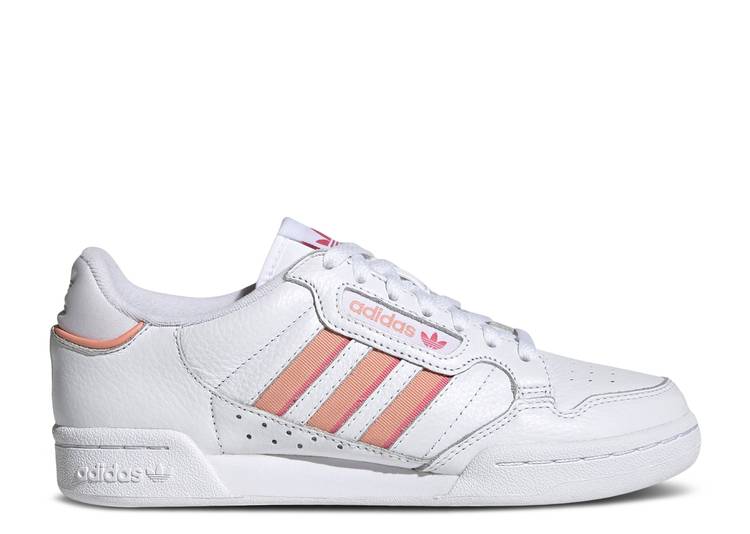 

Кроссовки Adidas WMNS CONTINENTAL 80 STRIPES 'WHITE ROSE TONE', белый