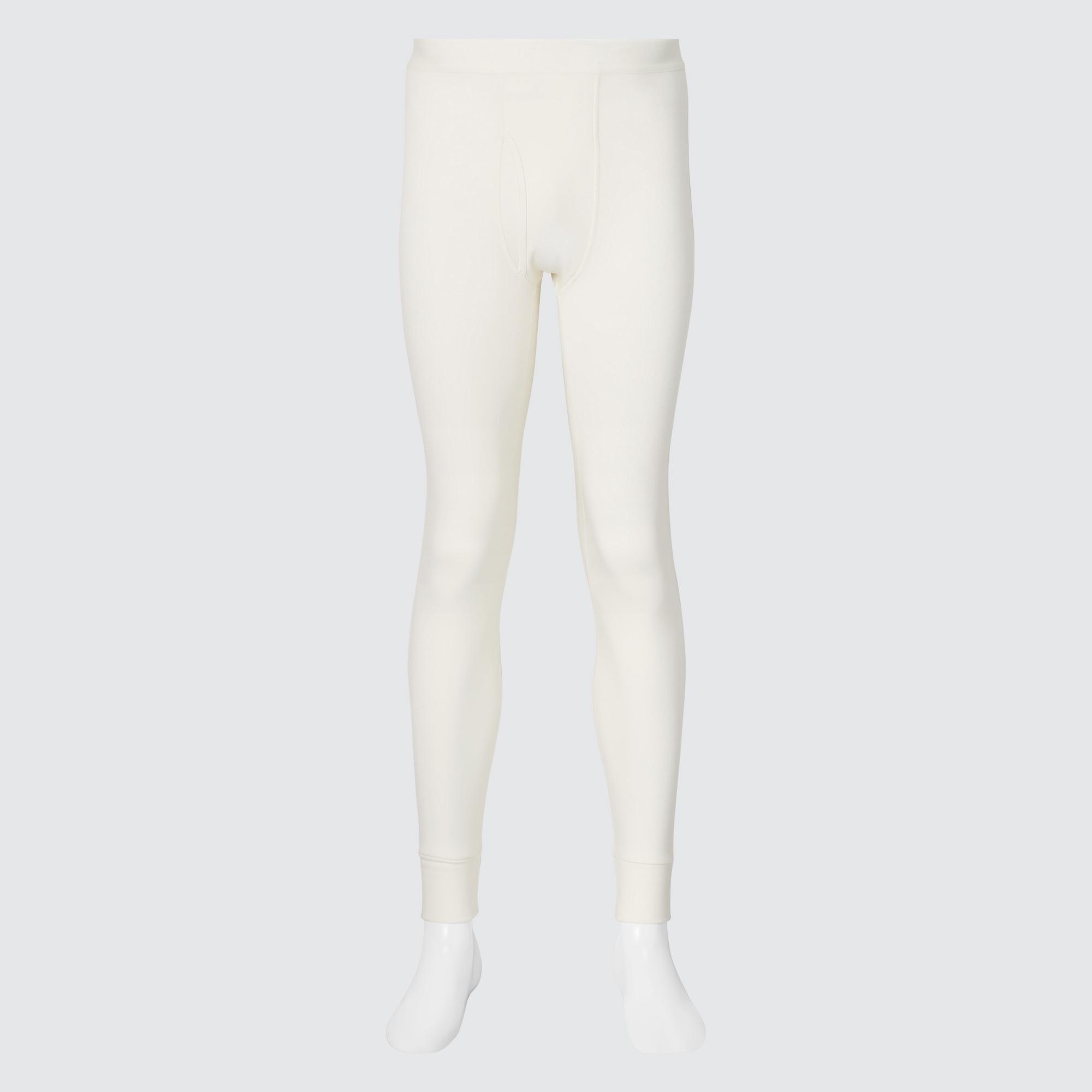 Колготки Uniqlo Heattech Ultra Warm, молочный брюки uniqlo heattech warm lined long черный