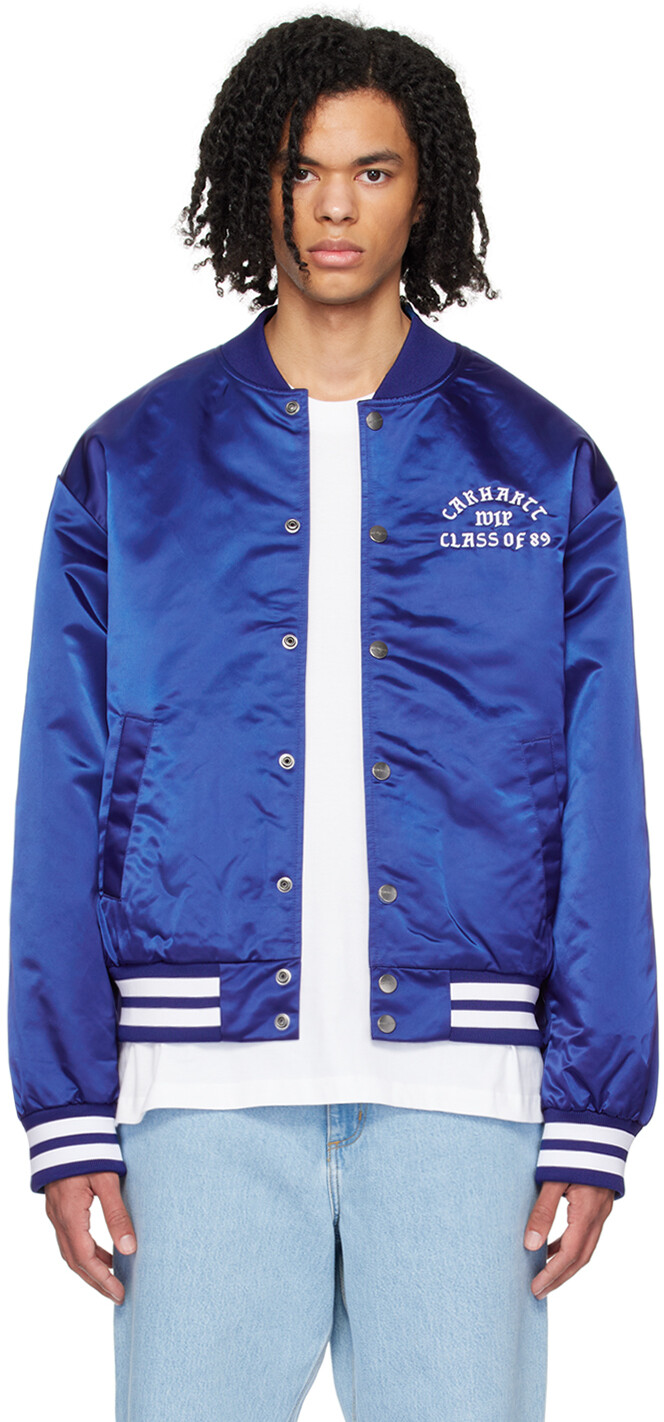 

Синий бомбер Class of 89 Carhartt Work In Progress