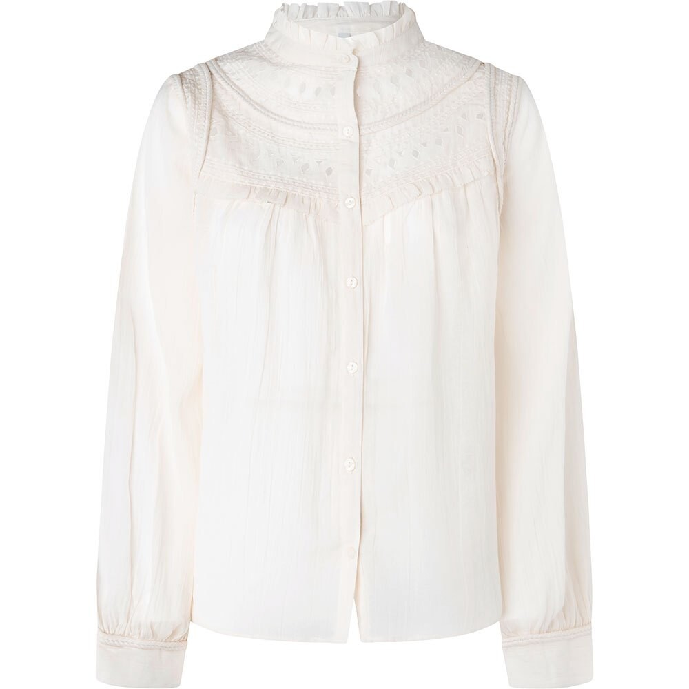 

Рубашка с коротким рукавом Pepe Jeans Nety, белый