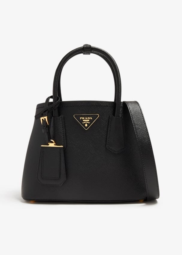 

Сумка Prada Double Saffiano Leather Mini, черный