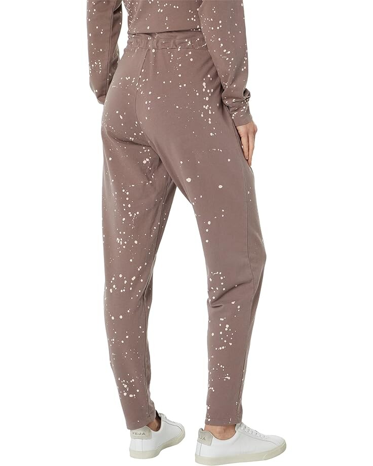 

Брюки bobi Los Angeles Beach Splatter Terry Skinny Joggers, цвет Java