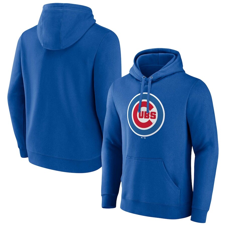 

Пуловер с капюшоном Fanatics Branded Chicago Cubs, роял