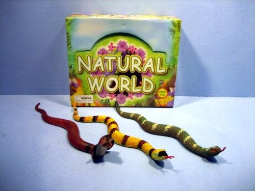 цена Hipo, -Резиновые животные, змея с копейкой, 32 см